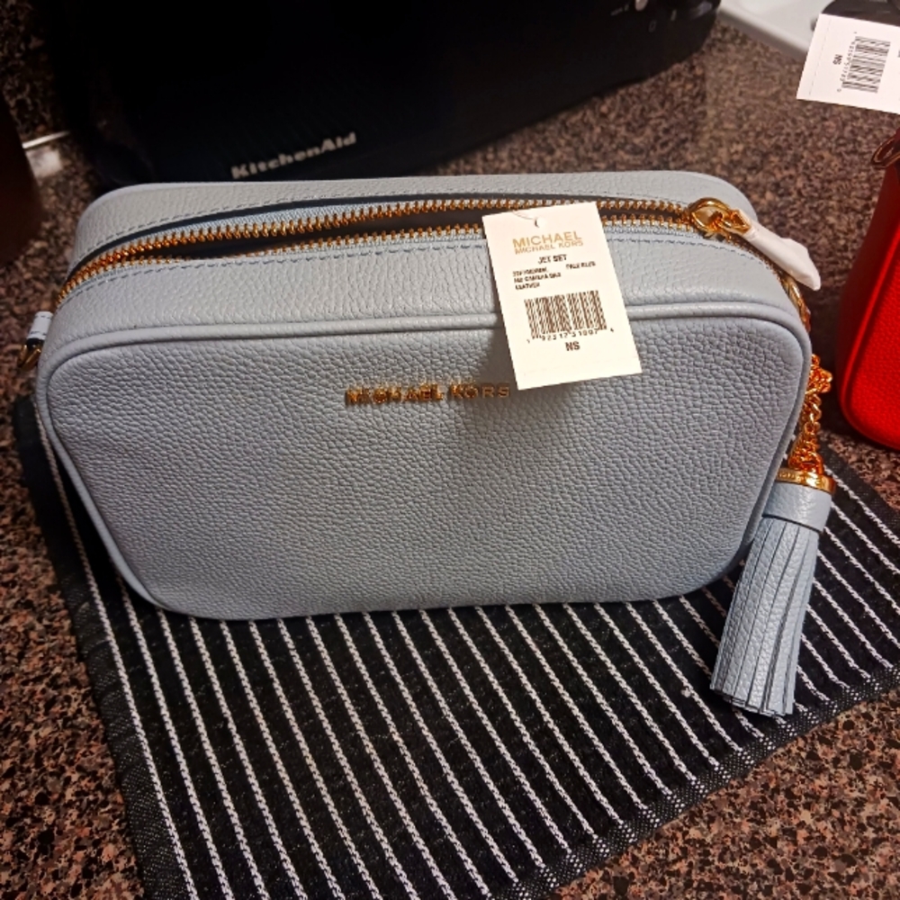 Michael Kors Light Blue Crossbody Bag